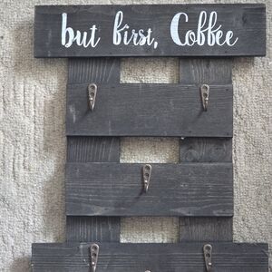 Wall mount rack for coffee NEW